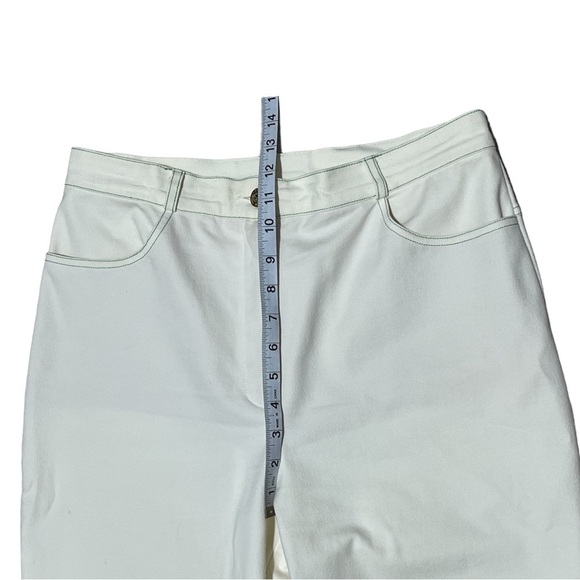 St. John Sport 5 Pockets High Rise Straight Leg Jeans Size 10 - Picture 6 of 12